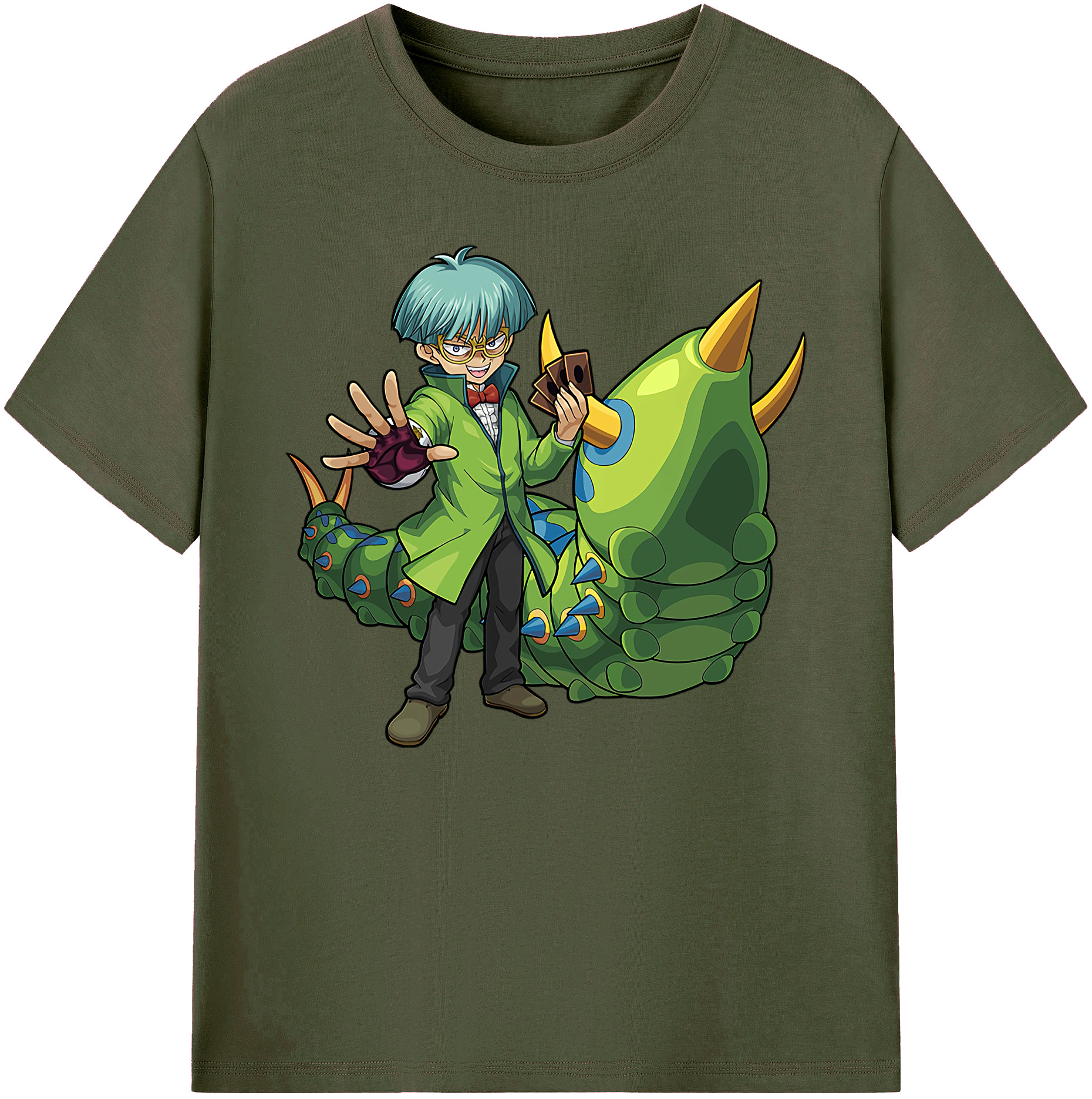 （画像用） 遊☆戯☆王 Yu-Gi-Oh! 綿100％ メンズ半袖Tシャツ｜肌触りやわらか＆通気性